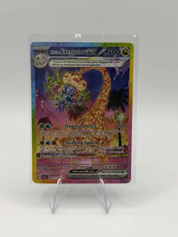 Pokemon TCG Alolan Exeggutor ex 242/191 SIR Sv08: Surging Sparks Holo - NM - Image 1