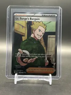 Lt. Surge’s Bargain 170/132 Mega Evolution, Pokemon, MEG EN - Image 1