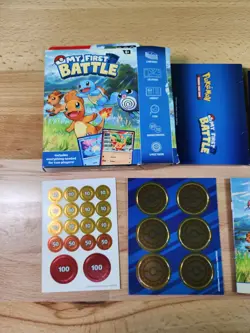 Pokemon My First Battle 2 Mini Starter Decks Charmander & Squirtle Deck No Coin - Image 3