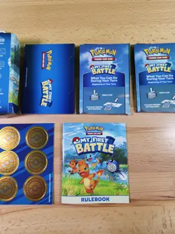 Pokemon My First Battle 2 Mini Starter Decks Charmander & Squirtle Deck No Coin - Image 4