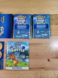Pokemon My First Battle 2 Mini Starter Decks Charmander & Squirtle Deck No Coin - Image 5