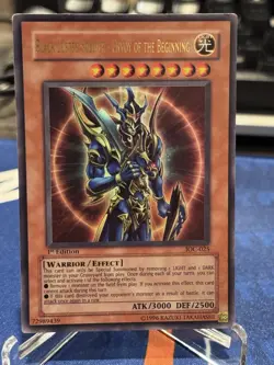 Yugioh Black Luster Soldier Envoy Of The Beginning IOC-025 1st Edition - Image 1
