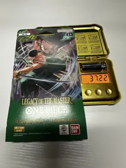 One Piece Legacy of The Master OP-12 Sleeved Booster New, Sealed HEAVY 37.22g 🔥 - Image 1