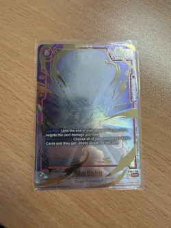 Dragon Ball Super Card Game Son Goku FB04-129 SCR Fusion World - Image 1
