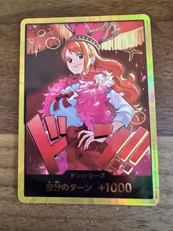 DON!! Card Nami Gold Heroines Edition EB03 ONE PIECE Card Game Japanese TCG NM - Image 1
