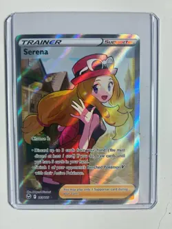 Pokemon TCG Serena Full Art Silver Tempest Holo Ultra Rare Card 193/195 MINT - Image 1