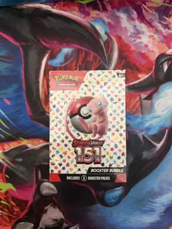 Pokemon TCG 151 Scarlet and Violet Booster Bundle Trading Cards Set - 6 Packs 820650853210 - Image 1