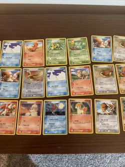 Pokemon TCG Fire Red Leaf Green 34 Card Lot Including One HOLO And 3 RARE cards - Image 3