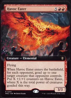 Havoc Eater - 341 Extended not foil MTG MKC - Image 1