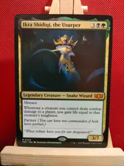Ikra Shidiqi, the Usurper - Tarkir Dragonstorm Commander - Mythic - NM - MTG - Image 1
