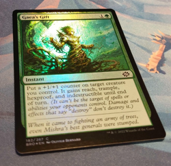 Gaea's Gift FOIL - The Brothers' War - Common - NM (see pics) MTG - Image 3