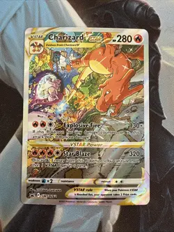 2022 Pokemon Charizard VSTAR SWSH262 Black Star Promo - Image 1