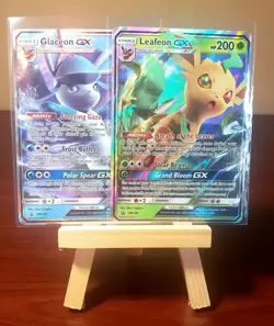 ❄ Pokemon TCG 🌿 Glaceon GX SM147 & Leafeon GX SM146 Promo | SM Promos | NM - Image 1