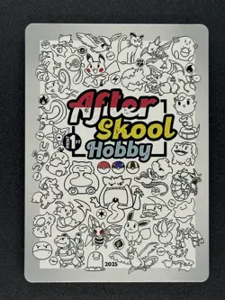 Pokemon Fan Art After Skool Hobby 04 - Ditto Blastoise Holo 1st Print - Image 2