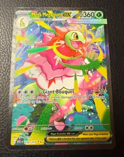 Mega Meganium ex 272/217 Pokemon TCG Ascended Heroes Special Illustration Rare - Image 1