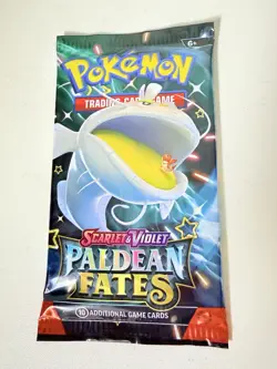 Pokemon TCG Paldean Fates Dondozo 1x Booster Pack Sealed Pokemon - Image 1