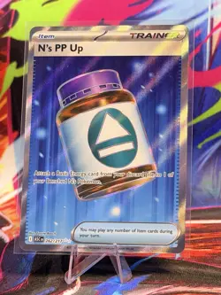 N's PP Up 262/217 Full Art Ultra Rare Pokemon Ascended Heroes ENGLISH NM - Image 1