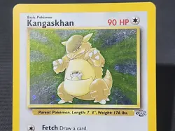 Pokemon Jungle "Kangaskhan" 5/64 / Holo Rare / Lightly Played - Image 2