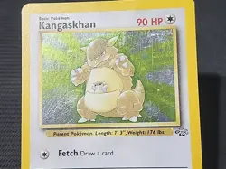 Pokemon Jungle "Kangaskhan" 5/64 / Holo Rare / Lightly Played - Image 3