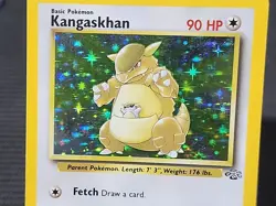 Pokemon Jungle "Kangaskhan" 5/64 / Holo Rare / Lightly Played - Image 4