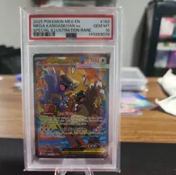2025 POKEMON MEGA EVOLUTION SPECIAL ILLUSTRATION RARE MEGA KANGASKHAN EX PSA 10 - Image 1