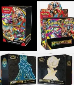Pokemon Center TCG Mega Evolution ETBs, Booster Bundle & Display Box - Image 2