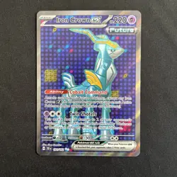 Iron Crown EX # 191/162 Ultra Rare | Pokemon TCG - 2024 Temporal Forces | NM - Image 1