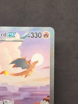 Pokemon TCG Scarlet and Violet 151 Charizard EX SIR 199/165 - Image 3
