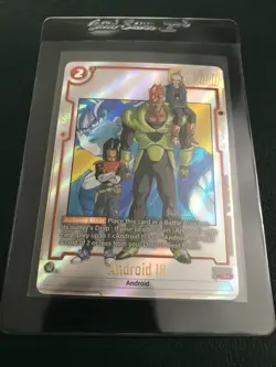 Dragon Ball Fusion World Android 16 SB01-002 R Alt Alternate Art Manga Booster 1 - Image 5