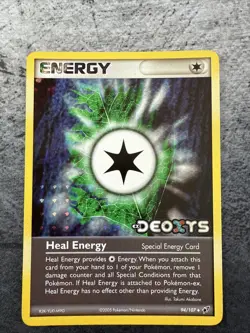 Pokemon Card Ex Deoxys Heal Energy 94/107 2005 Reverse Holo LP - Image 1