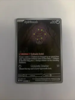 Pokemon TCG Spiritomb 148/132 Mega Evolution Illustration Rare Card NM Condition - Image 2