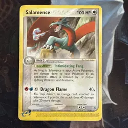 Salamence 19/97 Rare Dragon Non Holo Pokemon Card - Image 1