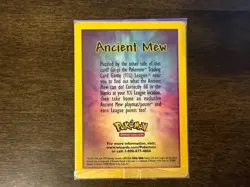 Ancient Mew Sealed Holographic Promo Card from Pokemon the Movie 2000 - Image 1