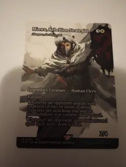 Minwu, Rebellion Strategist - Mangara, the Diplomat Showcase Non-Foil #0025 FF R - Image 1