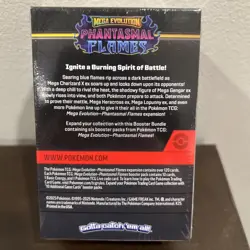 Pokemon TCG Mega Evolution Phantasmal Flames Booster Bundles New Sealed 6 Packs - Image 2
