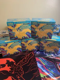 5x Pokemon Ascended Heroes ETB Elite Trainer Box Brand New LOT OF 5 - Image 1