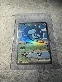 Pokemon Mew ex SIR 232/091 SV: Paldean Fates Bubble Mew Good Centering - Image 1