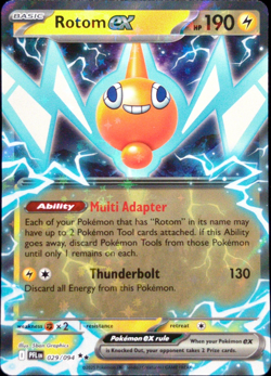 Rotom ex 29/94 Double Rare Phantasmal Flames - Pokemon TCG - Mint - Image 1