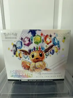 Prismatic Evolutions Pokemon Center Elite Trainer Box - Image 1