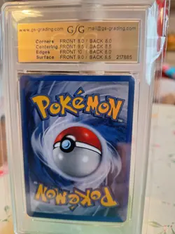 Pokemon Karte • 1 Edition • Gengar • Fossil Set Sammlung • 20/62 • Deutsch - Image 2