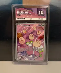 Pokemon TCG - Exeggcute 192/191 Surging Sparks - Ace 10 Graded - Image 1