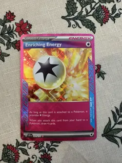 Pokemon TCG Enriching Energy ACE SPEC Rare SV08: Surging Sparks 191/191 - Image 1