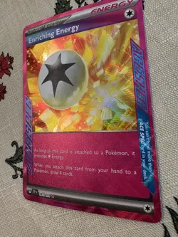 Pokemon TCG Enriching Energy ACE SPEC Rare SV08: Surging Sparks 191/191 - Image 3