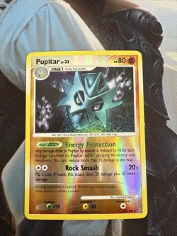 Pupitar 47/100 Reverse HOLO Pokemon Stormfront Uncommon 2008 - Image 1