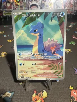 Pokemon TCG Misty's Lapras Destined Rivals 194/182 NM Condition - Image 1