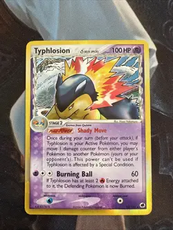 Typhlosion ⭐ 12/101 Holo Rare Dragon Frontiers 2006 Pokemon LP - Image 1