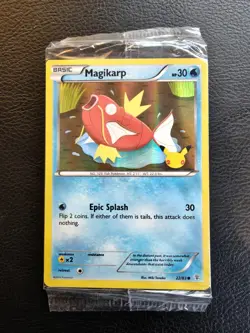 Pokemon TCG - Magikarp 22/83 Generations 20th Anniversary Stamped Holo Sealed - Image 1