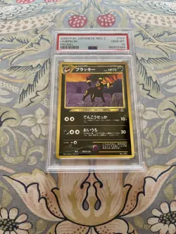 PSA 10 - Gem Mint - Umbreon #197 Neo Discovery 2 Japanese Pokemon Promo - Image 1
