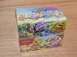 Pokemon TCG Prismatic Evolutions Mini Tin Display Box Full Set of 8 SEALED Tins - Image 1