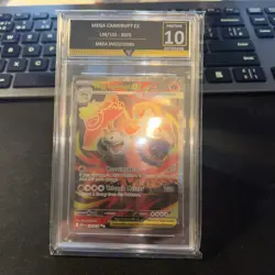 Pokemon TCG Mega Camerupt Ex 156/132 1st Edition Secret Rare Mega Evolutions - Image 1